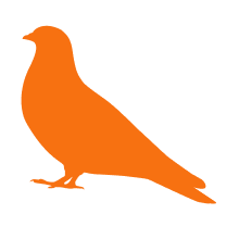 ハトのアイコン