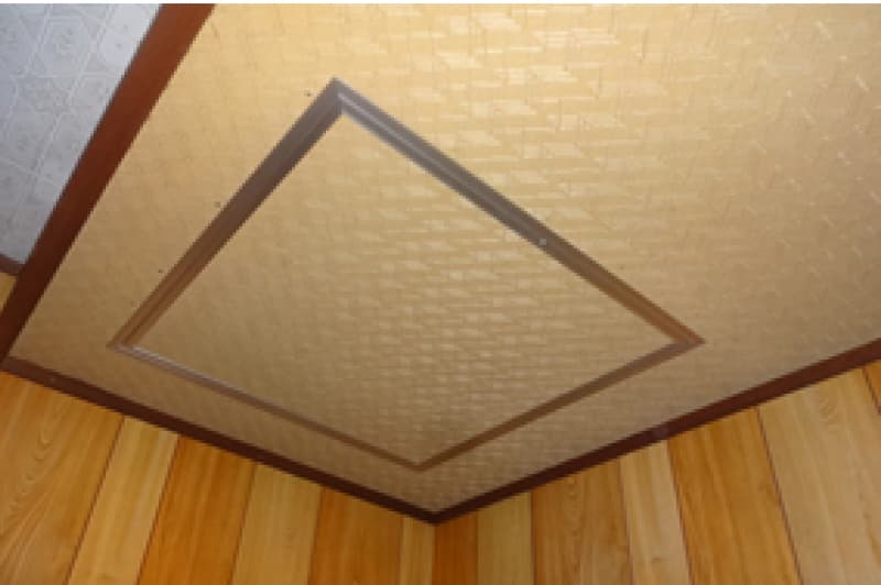 開口部に点検取付