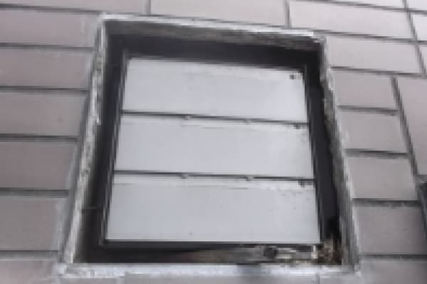 換気フード取付